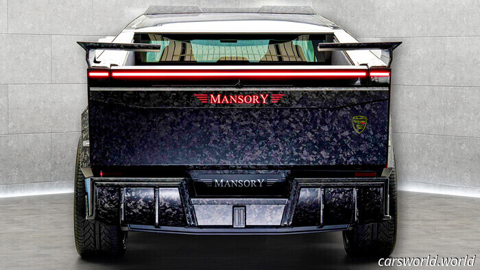 La Tesla Cybertruck non era abbastanza strana, così Mansory ha sistemato la cosa | Carscoops